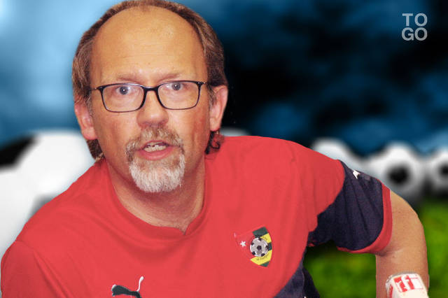Tom Saintfiet, le sélectionneur de l'équipe nationale de football togolais, les « Éperviers » | Photo : Republicoftogo