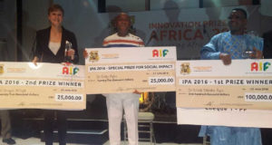 Paludisme : « Api Palu » du Béninois Valentin Agon remporte le 1er Prix de l’innovation pour l’Afrique 2016