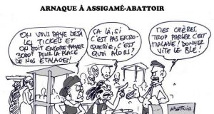 Togo, Arnaque à Assigamé-Abattoir : Les commerçants du Grand marché de Lomé, victimes d’escroquerie de la part des percepteurs