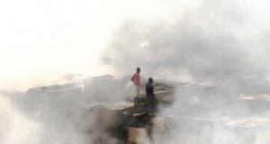 Guinée : Le plus grand marché du pays ravagé par un incendie à Conakry