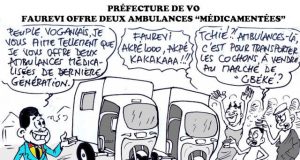 Togo : Des tricycles à deux balles offertes comme ambulance à la ville de Vogan