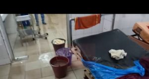 Togo, CHU Sylvanus Olympio : Le service des urgences chirurgicales inondées par la pluie de ce 1er mai