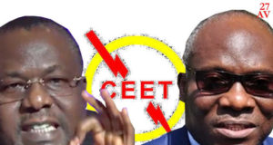 Togo, CEET : Le DG Mawussi Kakatsi et son ministre de tutelle Marc Ably-Bidamon à couteaux tirés sur le bilan financier 2017 traficoté La série noire des malversations a endeuillé la CEET, la compagnie du courant du Togo. A côté des scandales de la mauvaise gestion des ressources de la société dont le patrimoine est bradé à plus de 90% déjà, s’illustrent des manœuvres de faux et usage de faux qui interpellent le Directeur Général et sa hiérarchie. Au nouveau chapitre, la falsification du bilan financier 2017 lourdement revu à la hausse. Qui était à la manœuvre, pourquoi un traficotage du bilan d’une aussi grande société sans aucune trace. Qui en sont les responsables ? Questionnements qui trouvent des réponses dans le bras de fer qui oppose le DG Kakatsi, le conseil d’administration et le Ministre de tutelle. Qui sont laxistes, qui sont complices ? La CEET est au bord du gouffre. La mauvaise gestion de la CEET dès l’arrivée de Mawussi Kakatsi a endetté la Compagnie Énergie Électrique du Togo. En fin d’année 2017, d’après nos enquêtes, le bilan était déficitaire de plus d’un milliards. Les détournements ont atteint leur niveau le plus élevé sans la foulée de la crise socio politique. Les responsables de la CEET, le DG à la tête ont profité de cette crise pour multiplier des magouilles. Eau trouble, gain de pêcheur. Plus d’un milliard de FCFA ont été constatés comme déficit de l’exercice. Paniqués par ce déficit qui ne devrait pas plaire au Chef de l’Etat pour qui la gestion de la CEET était devenu un casse-tête chinois. Les responsables de la CEET ont décidé de trafiqué le bilan qui par la magie des chiffres est devenu excédentaire de plus de 500 millions de FCFA. La machine à magouilles a donc bien marché. Interpellé sur la situation, le DG Kakatsi nous a donné la phrase suivante : « tout à fait mais seulement dans votre congolo… » comme réponse à ce scandale dans lequel devraient être mis en cause tout le système financier et comptable de la CEET. Pour le DG Kakatsi, nous lui attribuons de milliards qu’il ne pourra pas détourner en 10 ans, alors que d’autres engrangent « des milliards en quelques années seulement, » nous a-t-il écrit comme pour reconnaître l’épineuse question de la corruption qui fait tous les jours de certains des milliardaires au Togo. Finalement, c’est clair ! Sur la question de la falsification, chacun des responsables de haut niveau tente de tirer les marrons du feu. L’entourage de Kakatsi nous révèle que le DG ne porte pas la responsabilité de cette manipulation du bilan financier. Pour les proches du DG qui se sont confiés à notre rédaction sous le sceau de l’anonymat, c’est le Ministre de Tutelle, Marc Dèdèriwè Ably-Bidamon qui aurait demandé de présenter un bilan positif en lieu et place du bilan déficitaire, ceci, dans le but de prouver au Chef de l’Etat que son département n’est pas au bord de la faillite et que le secteur de l’énergie se porte bien. Le chargé de la communication du ministère des mines et de l’énergie semblait maîtriser l’affaire. Au téléphone, il a rejeté en bloc la manœuvre reprochée, avant de se raviser qu’il devrait transmettre notre requête au ministre qui devrait en savoir quelque chose. Dans tous les cas, le climat est délétère dans la compagnie d’énergie électrique au Togo. Le DG Kakatsi est remonté contre son ministre de tutelle ; le ministre ne semble pas céder à l’intransigeance du DG. Le conseil d’administration est divisé sur plusieurs sujets importants, le personnel grince les dents contre la méthode de gestion et de gouvernance. Népotisme, nominations hasardeuses, décaissements à vau l’eau, financement de projets dans la complicité des amis au DG, bref la CEET risque l’implosion. Kakatsi – Bidamon, le choc des titans La guerre a commencé entre le ministre et le DG de la CEET, le jour où le ministre de tutelle a débarqué Youssouf Bougonou, (son ex-protégé de Togocel alors qu’il était Directeur général) pour être le Directeur commercial. Premier couac selon les partisans de Kakatsi est que cette nomination n’a pas respecté les règles de l’art. Kakatsi s’est senti frustré et diminué de n’avoir pas été informé en sa qualité de DG de l’arrivée d’un nouveau Directeur commercial. Il a décidé selon des indiscrétions de lui faire la guerre, surtout qu’il conteste l’arrivée d’un autre Directeur prêt-à-porter, lui aussi imposé par le ministre BIDAMON, un sieur nommé Paka. Le comble de la colère du DG est la volonté du sieur Bougonou Youssouf de faire mener un audit financier de la boîte en vue de voir clair dans la gestion. Naturellement, Kakatsi a opposé son véto pour que l’audit ne soit pas rendu possible. Tant les magouilles ont explosé les plafonds. Finalement le Directeur Commercial de la CEET ne travaille pas pour rendre compte à son Directeur Général, mais plutôt au ministre. Pour se protéger, Kakatsi lui aussi a développement son réseau de commérages et de sabotage systématique du travail de Bougonou Youssouf, son Directeur Commercial qui finalement est obligé de transporter les documents du service à la maison pour mieux travailler, l’atmosphère étant électrique à tout point de vue. Cette situation, ne peut en aucun cas faciliter la performance dans une entreprise. Surtout que les fonds générés par l’entreprise sont distribués comme du petit pain à tous ceux qui font l’éloge du DG. Naturellement, dans le financement des projets, il tire toujours sa commission, comme dans le cas de NTA et d’autres entreprises prestataires de la CEET. Le Directeur financier et comptable, le sieur Tanang, ou encore le sieur Dégla, chargé de la Distribution de l’énergie sont mieux placés pour servir la vérité sur les sorties de dizaines de millions tous les jours des caisses de la CEET, une entreprise d’Etat. L’histoire de la CEET est une véritable série noire. Nous aurons l’occasion de servir à nos lecteurs par souci de dénonciation de la corruption et des détournements des fonds publics, comment, un monsieur nommé Atsou Pascal a gagné un procès de plusieurs dizaines de millions contre la CEET dans cette guéguerre entre responsables. Nous situerons l’opinion sur les scellés mis sur les portes du bureau de la direction de l’informatique pendant plusieurs mois et surtout les malversations épiques dans le financement des Evalas et autres évènements. Les partenaires en développement veulent avoir des garanties sur la bonne gouvernance et la bonne gestion des Etats avant de favoriser les financements. Les investisseurs aussi en ont besoin. Mais si les malversations similaires à celle de la CEET persistent et restent impunies, alors le Togo se fera refouler de chez les institutions financières internationales et les promesses du Chef de l’Etat en matière de gouvernance seront rigolées au nez des autorités togolaises. Dans ce cas, il serait préférable que HAPLUCIA ferme ses portes pour incapacité à combattre la corruption au Togo : La guerre prendra fin, faute de combattants. Carlos Ketohou Source : L'Indépendant Express - Actualité, Infos, Nouvelles sur le Togo - 27avril.com