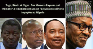 Factures impayées : Le Nigéria menace de couper l’Electricité au Togo, au Bénin, et au Niger Le Nigeria veut couper le courant à ses clients mauvais payeurs internationaux comme le Togo, le Bénin et le Niger