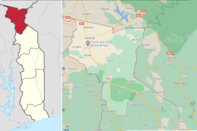 region des savanes togo