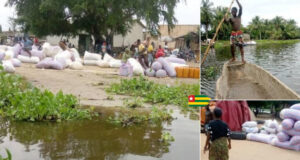 Togo / Exportation des Produits de Grande Consommation : Le Gari et le Maïs s’Exportent Toujours, Malgré l’Interdiction Contrebande de gari togolais traversant les pays voisins