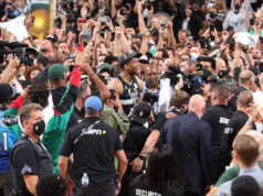NBA : Milwaukee Bucks, Giannis Antetokounmpo, Champions! Milwaukee Bucks et Giannis Antetokounmpo
