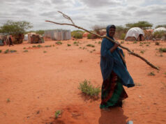 Environnement : Nombre Record de Personnes Déplacées par les Désastres Climatiques Une Éthiopienne dans un camp de réfugiés dans la Corne de l'Afrique, une région durement touchée par la sécheresse