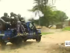 Togo: Faure Gnassingbé fait suspendre Rfi et France24 pour organiser « sa sauvagerie » à huis clos Quelques éléments de la soldatesque de Faure Gnassingbé | Photo: France 24