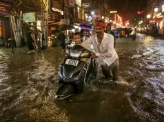 Inde et Népal: Inondations et glissements de terrain font au moins 60 morts Les rues sont inondées à Varanasi, au nord de l'Inde | Photo: AFP