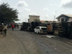 Cameroun : Explosion d’un camion-citerne sur la N3, 8 morts et plusieurs blessés Limbé, décembre 2025, Cameroun | Photo: Africanews
