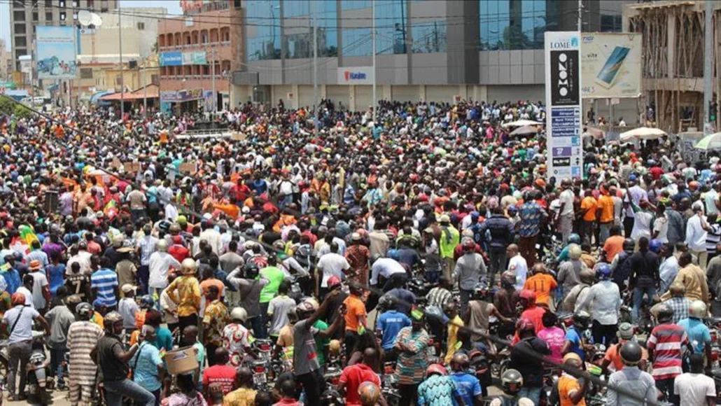 Des manifestants lors d'une mobilisation monstre contre le régime de Faure Gnassingbé | Archives: DR