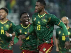 Football / CAN 2025: Le Cameroun et le Maroc Foncent en Quarts de Finale Le Cameroun passe en quarts de finale de la CAN 2025 en battant l'Afrique du Sud (2-1) | Photo: CAF