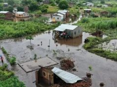 Mozambique: Inondations et Crocodiles en ville Inondations dans la province de Tete, au Mozambique, le jeudi 15 janvier 2026 | Photo: AP