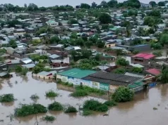 Mozambique: Maputo et Boane sous les eaux, des centaines de milliers de sinistrés Les inondations dans la province de Tete, au Mozambique, le jeudi 15 janvier 2026 | Photo: AP