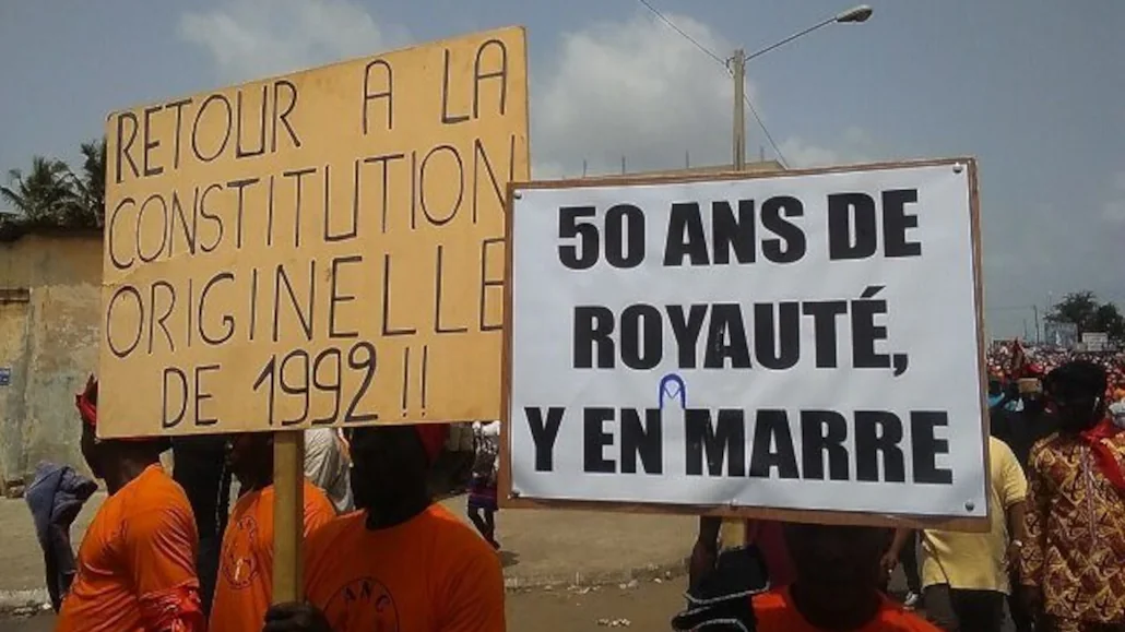 Une manif contre le régime Gnassingbé II | Archives: DR