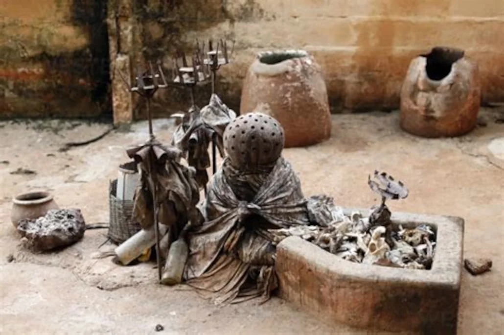 Le roi des Togo, Mlappa, n'a pas autant d'influence sur le peuple que le Vodounon qui veille sur Nyigblin | Photo Archives: DR