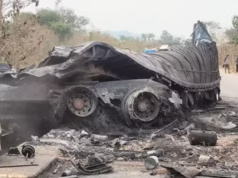 Togo: Faure Gnassingbé Incapable pendant 21 ans d’arrêter les Morts sur la Nationale N°1 Accident sur la National No1 à Sotouboua, Togo | Photo: DR / Lalternative.info