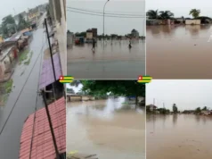 Togo / Inondations récurrentes à Lomé: Conséquences de l’incompétence et du manque de volonté politique au sommet de l’état Inondations à Lomé, en mai 2024 | Photos: DR