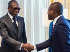 Tribune: La promesse de Cotonou et le serment du chiffre « 2 » L'ex-président Bénois Patrice Talon (g) et son successeur actual à la Présidence Romuald Wadagni | Photo: DR