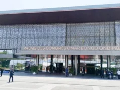 Au Gabon, Oligui Nguema inaugure le Palais des Congrès ultra moderne; Au Togo, Faure liste ses futiles futurs voyages onéreux… Gabon : Le palais des congrès Omar Bongo réhabilité, s'offre sa première conférence concoctée par l'UA | Photo: DR / MSN