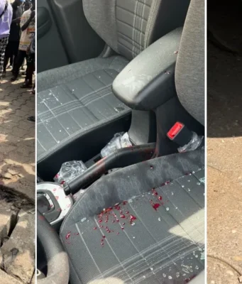 Togo / Braquage à Adoboukomé: Il y a du boulot pour les anciens combattants « prêts à combattre les ennemis de Faure Gnassingbé jusqu’à leur dernière goutte de sang » Les traces d'un braquage violent en plein jour à Adoboukomé, près du Grand Marché de Lomé, le 18 juin 2026 | Photos: Lalternative.info