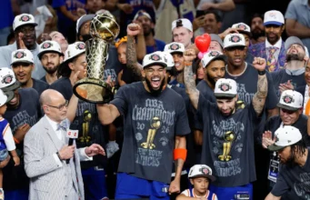 NBA: Les Knicks champions pour la 1re fois en 53 ans! Les Knicks sacrés Champions de la NBA, 13 juin 2026 | Photo: AFP