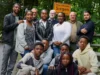 Allemagne: La Famille Togolaise menacée d’expulsion Peut Désormais Rester La famille Liedl avec des membres de leur groupe de support, Siegen, Allemagne, Juin 2026 | Photo: DR