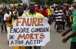 Le régime Gnassingbé N’est Pas Fort, comme l’estiment certains. Il Ne Repose Que Sur la Terreur Une manifestation contre le regime Gnassingbé à Lomé | Archives: DR