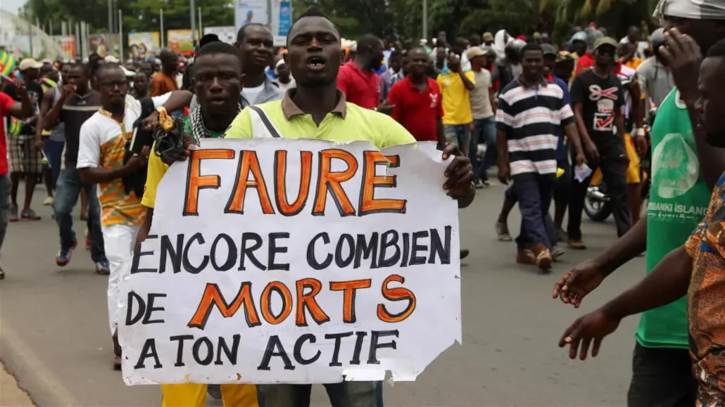 Une manifestation contre le regime Gnassingbé à Lomé | Archives: DR