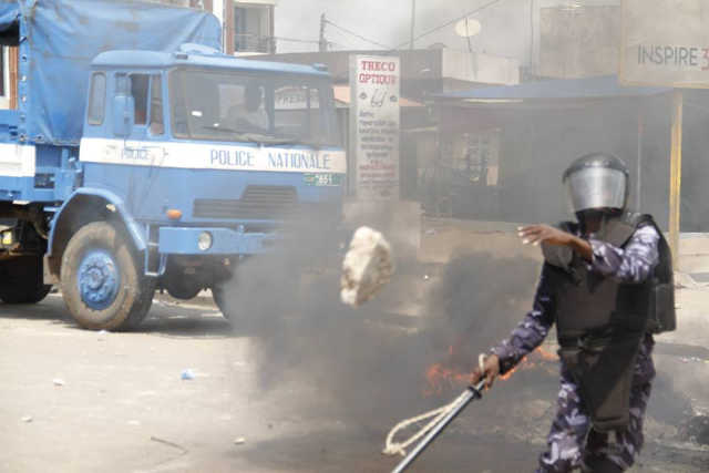 Répression d'une manifestation pacifique à Lomé, Togo | Archives`DR