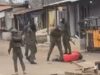 Togo: Ce samedi, le Togo se rappelle la répression et les assassinats du 6 juin 2025 Les "Forces de Sécurité de Défense" alias des "Miliciens de Faure Gnassingbé" filmé dans leur basse besogne en juin 2025 contre un citoyen sans défense dans un quartier de Lomé, Togo | Photo: DR
