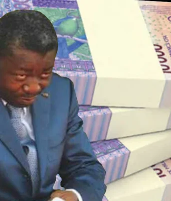 Togo: 150 Milliards FCFA de Dettes pour du beurre Faure Gnassingbé continue inlassablement d'endetter le Togo pour des projets foireux | Infog: 27avril.com