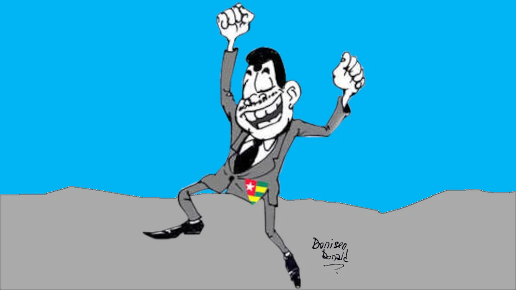 Faure E. Gnassingbé | Extrait et adaptation d'une caricature de Donisen Donald / Liberté