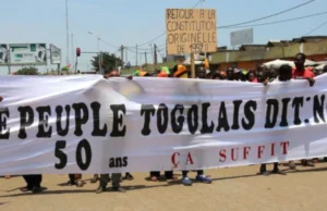 Togo: Malgré l’Arrêt de la CEDEAO, Faure Gnassingbé Ne Sciera Pas Volontairement la Branche sur Laquelle Il Est Assis. Il Faut l’Y Contraindre. Au temps fort de la mobilisation populaire contre le regime Gnassingbé en 2017 | Photo / Archives: DR