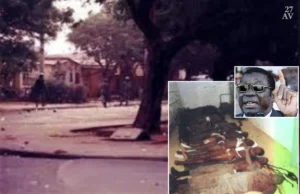 L’Imposture de la Mémoire: Quand le Régime Gnassingbé Impose la Célébration du Bourreau au Peuple Victime Massacre de civils au Freau Jardin par Eyadema Gnassingbé, 25 janvier 1995 | Archives: DR