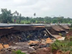 Togo / Situation inquiétante sur les ponts de Boko et Anfoin: Quand le Racket Met des Vies En Danger Pont menacé d'effondrement, Togo | Photo: DR / LeCorrectuer.tg