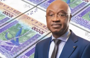 Togo: 2244,31 Milliards FCFA de Dette Intérieure Ou La Mort Lente du Secteur Privé… Le ministre des Finances Essowe Georges Barcola | Infog: 27avril.com