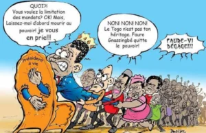 Togo: Paix Sans Démocratie, Se Mentir FEG et ses soucis | Caricature / Archives: Donisen Donald / Liberté