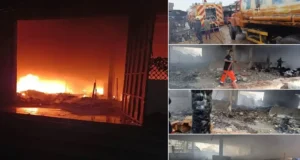 Togo / Marché d’Anié: Le plus Grand Magasin Réduit en Cendre Incendie au marché d'Anié, région des Plateaux, dans la nuit du 27 au 28 septembre 2026 | Photos: DR / Lalternative.info