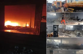 Togo / Marché d’Anié: Le plus Grand Magasin Réduit en Cendre Incendie au marché d'Anié, région des Plateaux, dans la nuit du 27 au 28 septembre 2026 | Photos: DR / Lalternative.info