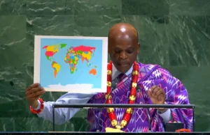 Alors, Robert Dussey Connaissait-il Arno Peters et Sindika Dokolo? Le ministre des Affaires Étrangères du Togo à l'Assemblée générale de l'ONU, Septembre 2025 | Photo: DR
