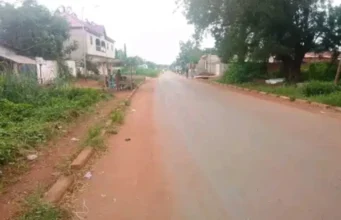 Togo / Nationale N°1: Après l’ultimatum, A quand le démarrage des travaux? Un tronçon de la route Nationale 1, Togo | Photo: DR / LeCorrecteur.tg
