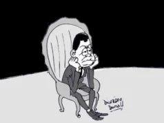 Malgré les Apparences, Faure Gnassingbé et Son Système Désormais au Bout du Rouleau; D’où Viendra Le Coup de Grâce? Extrait d'une caricature de Donisen Donald / Liberté
