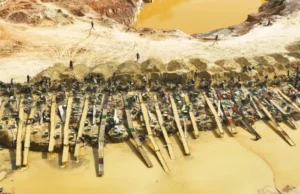 Galamsey: 200 armes à feu, 6060 excavatrices, 8200 articles… saisis par le gouvernement Mahama