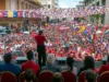 Maurice: Manifestations violentes et Couvre-feu partiel Un meeting électoral le 3 novembre 2024 à Port-Louis, la capitale mauricienne | Photo: AP