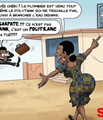 Togo: Quand l’argent se retrouve dans des Polytank Polytank