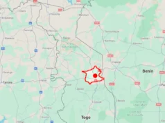 Togo / Kara: 27 milliards s’ajoutent aux autres milliards déjà investis dans la recherche d’eau potable Préfecture de la Kozah et la ville de Kara | Source: Google Maps